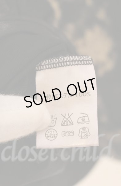 画像4: SEANA / グリッター総柄ドレープネックカットソー  ゴールドｘブラック T-25-12-13-041-SE-to-YM-ZT1213N (4)