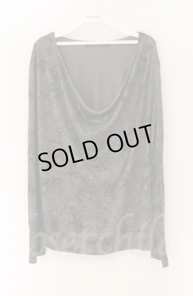 画像1: SEANA / ディープドレープネックカットソー L グレー T-25-12-13-044-SE-to-YM-ZT1213N (1)