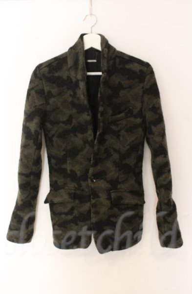 画像2: GOSTAR DE FUGA / Harmony ウールテーラードジャケット 44 カーキ T-25-12-13-001-GO-ja-YM-ZT1213N (2)