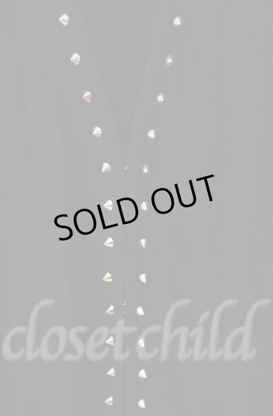 画像2: SEANA / スパイクスタッズカーディガン L ブラック T-25-12-13-053-SE-to-YM-ZT029 (2)