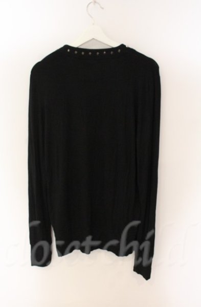 画像5: SEANA / スパイクスタッズカーディガン L ブラック T-25-12-13-053-SE-to-YM-ZT1213N (5)