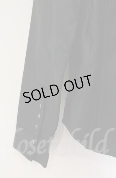 画像4: SEANA / コーティングストレッチシャツ L ブラック T-25-12-13-054-SE-sh-YM-ZT1213N (4)