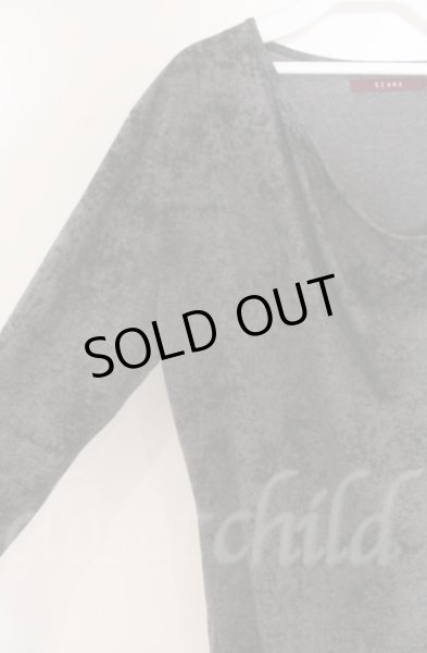 画像2: SEANA / ドレープネックアシンメトリーロングカットソー L グレー T-25-12-13-057-SE-to-YM-ZT1213N (2)