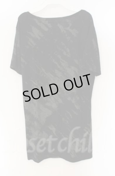 画像3: SEANA / XEROLINE 総柄Tシャツ L ブラック T-25-12-13-058-SE-ts-YM-ZT013 (3)