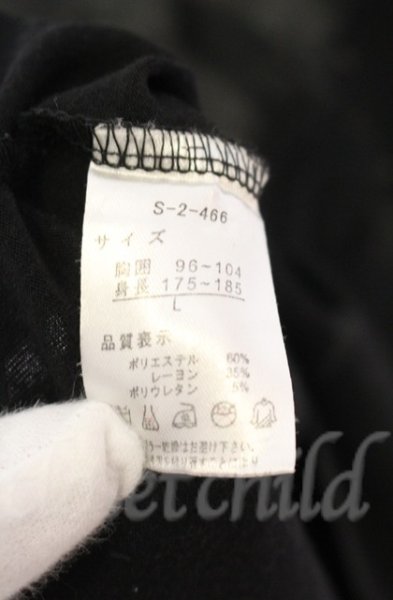 画像4: SEANA / XEROLINE 総柄Tシャツ L ブラック T-25-12-13-058-SE-ts-YM-ZT1213N (4)