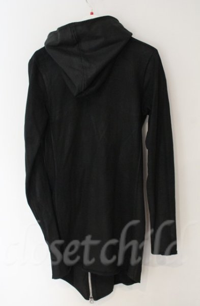 画像3: CIVARIZE / Zenith コーティングロングZIPパーカー 44 ブラック T-25-12-13-007-CI-to-YM-ZT1213P (3)