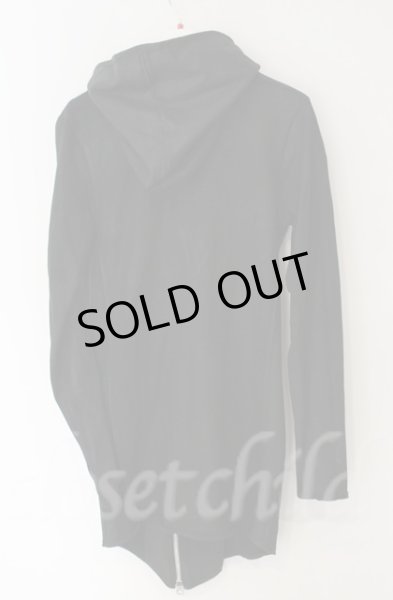 画像3: CIVARIZE / Zenith コーティングロングZIPパーカー 44 ブラック T-25-12-13-007-CI-to-YM-ZT106 (3)