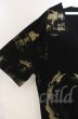 画像2: SEANA / 総柄プリントUネックロングTシャツ XL ブラック T-25-12-13-059-SE-ts-YM-ZT1213N (2)
