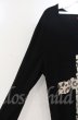 画像2: SEANA / レオパードクロスロングTシャツ L ブラック T-25-12-13-060-SE-ts-YM-ZT1213N (2)