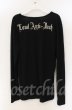 画像3: SEANA / レオパードクロスロングTシャツ L ブラック T-25-12-13-060-SE-ts-YM-ZT1213N (3)