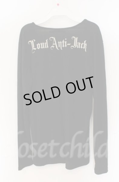 画像3: SEANA / レオパードクロスロングTシャツ L ブラック T-25-12-13-060-SE-ts-YM-ZT1213N (3)