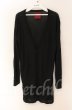 画像1: SEANA / ロングカーディガン L ブラック T-25-12-13-061-SE-to-YM-ZT1213N (1)