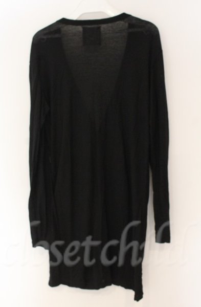 画像3: SEANA / ロングカーディガン L ブラック T-25-12-13-061-SE-to-YM-ZT1213N (3)