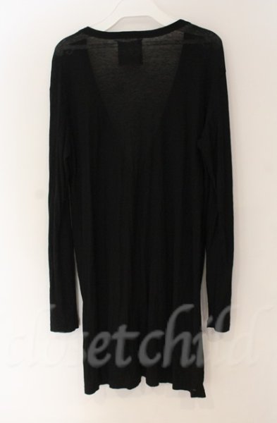 画像3: SEANA / ロングカーディガン  ブラック T-25-12-13-063-SE-to-YM-ZT1213N (3)
