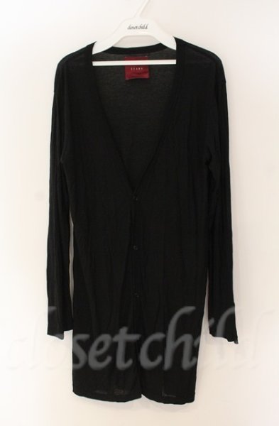 画像1: SEANA / ロングカーディガン  ブラック T-25-12-13-064-SE-to-YM-ZT1213N (1)
