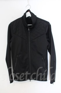 NO ID. BLACK / レザー切り替えナポレオンジャケット 1 ブラック O-24