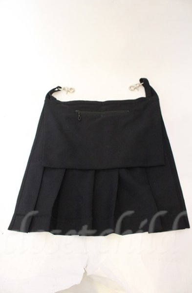 画像1: kiryuyrik / ストレッチウールバムフラップ  ブラック T-25-12-13-067-ki-za-YM-ZT1213P (1)