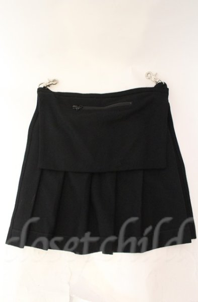 画像1: kiryuyrik / バムフラップ  ブラック T-25-12-13-068-ki-za-YM-ZT1213P (1)