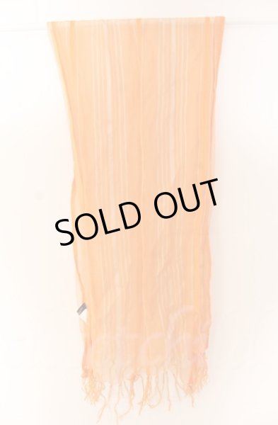 画像1: TORNADO MART / リネンストライプストール  オレンジ T-25-12-13-070-TO-za-YM-ZT092 (1)