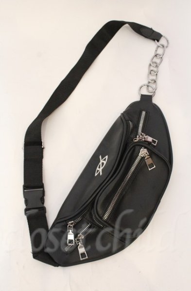 画像1: KRY clothing / ボディバッグ  ブラック T-25-12-13-072-KR-ba-YM-ZT1213P (1)