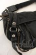 画像2: TORNADO MART / カウレザーボディバッグ  ブラック T-25-12-13-073-TO-ba-YM-ZT1213P (2)