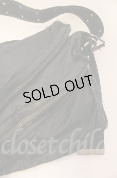 画像4: BUFFALO BOBS / RIDERレザーショルダーバッグ  ブラック T-25-12-13-074-BU-ba-YM-ZT1213P (4)