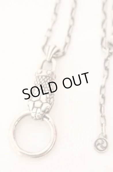 画像3: haraKIRI / スネークヘッドネックレス ラージ シルバー T-25-12-13-075-ha-ac-IG-ZT1213P (3)