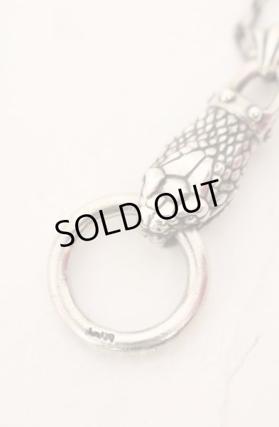 画像5: haraKIRI / スネークヘッドネックレス ラージ シルバー T-25-12-13-075-ha-ac-IG-ZT1213P (5)