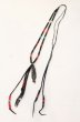 画像2: BLACK HONEY CHILI COOKIE / Peacock Feather Beads ネックレス  ブラックｘマルチ T-25-12-13-076-BL-ac-YM-ZT1213P (2)