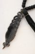 画像6: BLACK HONEY CHILI COOKIE / Peacock Feather Beads ネックレス  ブラックｘマルチ T-25-12-13-076-BL-ac-YM-ZT1213P (6)