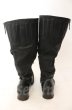 画像5: Hiromu Takahara / クラッシュディアロングブーツ 42（約27cm） ブラック T-25-12-13-078-Hi-sho-YM-ZT1213P (5)