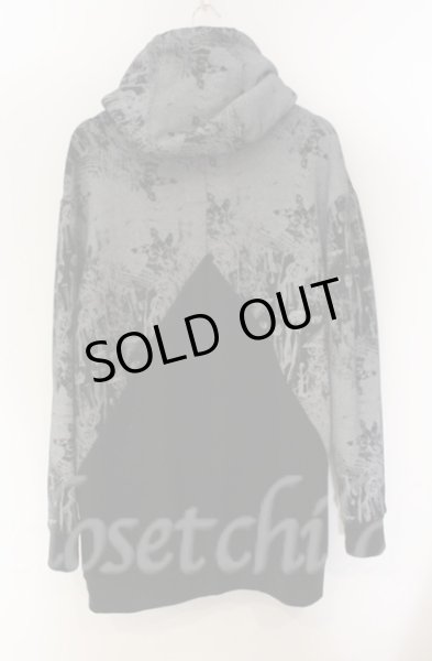 画像4: THE TEST / ｘSANATORIUM 総柄パーカー F ブラックｘグレー T-25-12-13-011-TH-to-YM-ZT1213P (4)