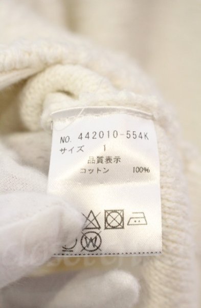 画像4: NO ID. BLACK / Cニットループバイカラープルオーバー ONE マルチ T-25-12-13-014-NO-to-YM-ZT1213P (4)