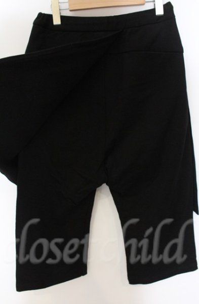 画像4: NO ID. BLACK / ラップバギーアンクルパンツ 1 ブラック T-25-12-13-016-NO-pa-YM-ZT1213P (4)