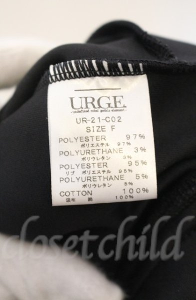 画像5: U.R.G.E / UTD パンツ F ブラック T-25-12-13-018-U.-pa-YM-ZT1213P (5)