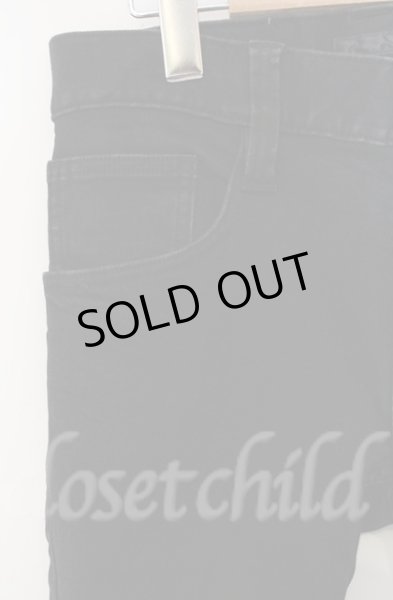 画像3: NO ID. BLACK / Cストレッチコーティングスキニーパンツ 1 ブラック T-25-12-13-019-NO-pa-YM-ZT1213P (3)