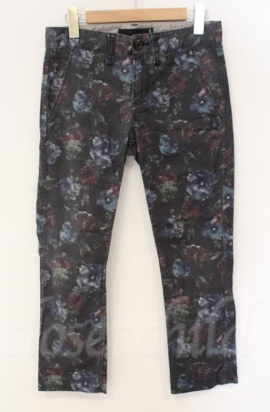 画像1: CIVARIZE / QUAD CORE クロップドパンツ 42 ブラック T-25-12-13-021-CI-pa-YM-ZT1213P (1)