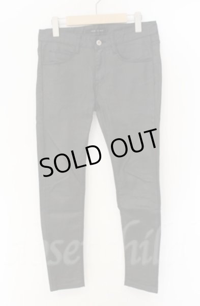 画像1: NO ID. / ウォッシュド加工ストレッチスキニーデニムパンツ 1 ブラック T-25-12-13-022-NO-pa-YM-ZT095 (1)
