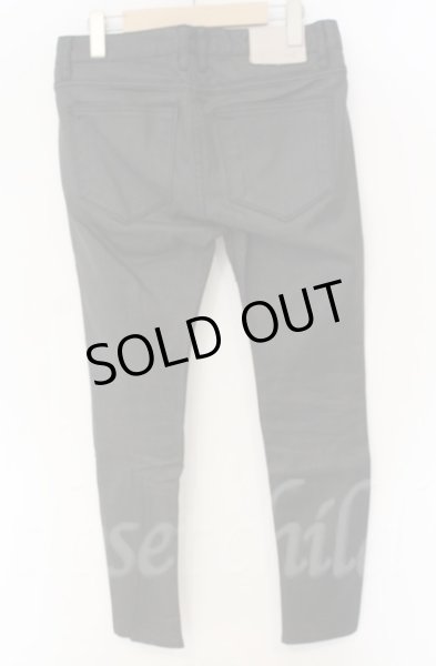 画像3: NO ID. / ウォッシュド加工ストレッチスキニーデニムパンツ 1 ブラック T-25-12-13-022-NO-pa-YM-ZT095 (3)