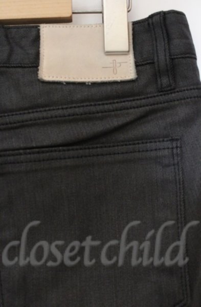 画像4: NO ID. / ウォッシュド加工ストレッチスキニーデニムパンツ 1 ブラック T-25-12-13-022-NO-pa-YM-ZT1213P (4)