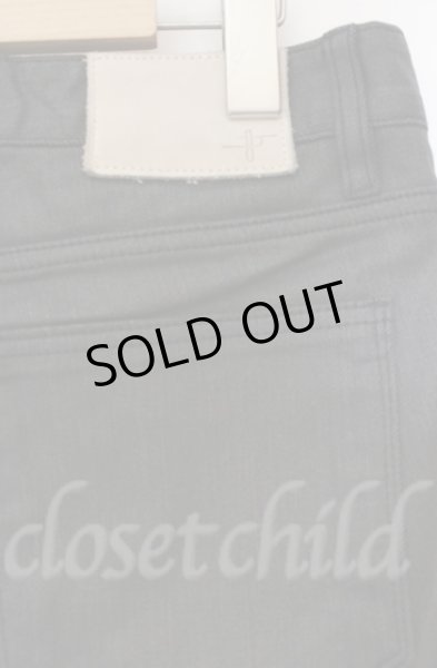 画像4: NO ID. / ウォッシュド加工ストレッチスキニーデニムパンツ 1 ブラック T-25-12-13-022-NO-pa-YM-ZT095 (4)