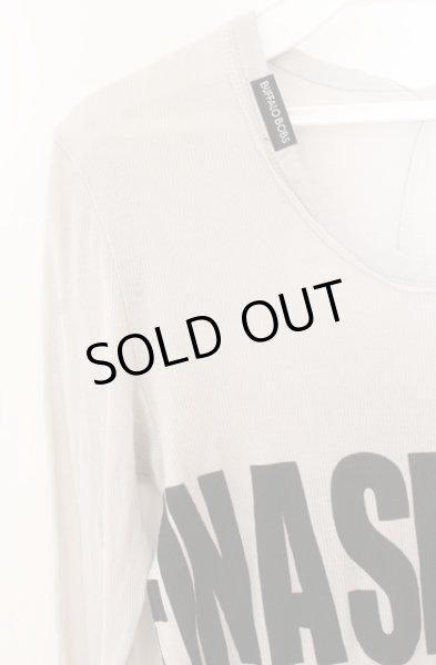 画像2: BUFFALO BOBS / WSアシンメトリーテレコカットソー 1 グレー O-25-12-16-022-BU-to-YM-ZT1216Q (2)