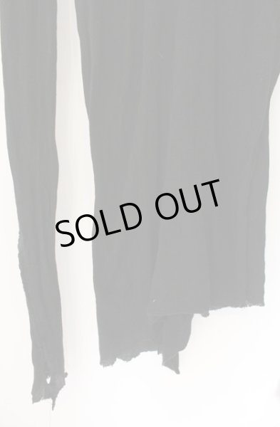 画像3: BUFFALO BOBS / WSアシンメトリーテレコカットソー 1 ブラック O-25-12-16-023-BU-to-YM-ZT1216Q (3)