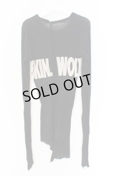 画像4: BUFFALO BOBS / WSアシンメトリーテレコカットソー 1 ブラック O-25-12-16-023-BU-to-YM-ZT1216Q (4)