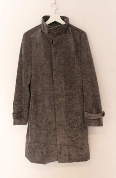 画像1: BUFFALO BOBS / SCALA(スカラ)スタンドカラーコート 1-2 グレー O-25-12-16-003-BU-ou-YM-ZT1216Q (1)