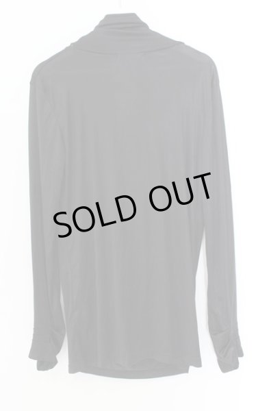 画像4: BUFFALO BOBS / ドレープネックスムースカットソー 2 ブラック O-25-12-16-026-BU-to-YM-ZT1216Q (4)