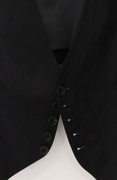 画像2: IFSIXWASNINE / GILLET DRAGON ジレベスト 0（レディース） ブラック O-25-12-16-030-IF-sh-YM-ZT1216Q (2)