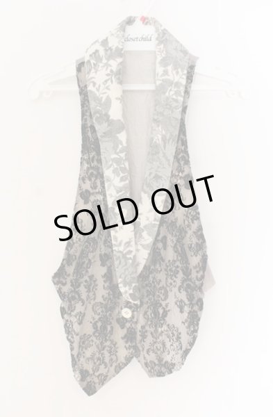 画像1: IFSIXWASNINE / GILLET BAT ジレベスト 0（レディース） ホワイト O-25-12-16-031-IF-sh-YM-ZT334 (1)