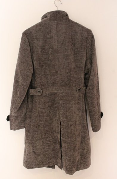 画像5: BUFFALO BOBS / SCALA(スカラ)スタンドカラーコート 1-2 グレー O-25-12-16-003-BU-ou-YM-ZT1216Q (5)