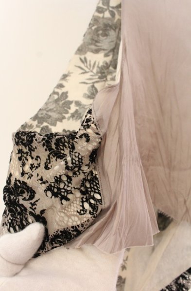 画像5: IFSIXWASNINE / GILLET BAT ジレベスト 0（レディース） ホワイト O-25-12-16-031-IF-sh-YM-ZT1216Q (5)